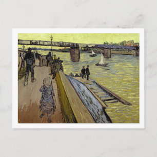 Vincent van Gogh Le Pont de Trinquetaille Arles Postcard