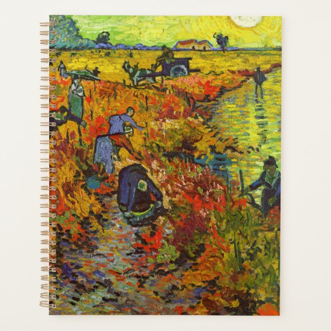 Vincent van Gogh - Le vignoble rouge (Devant)