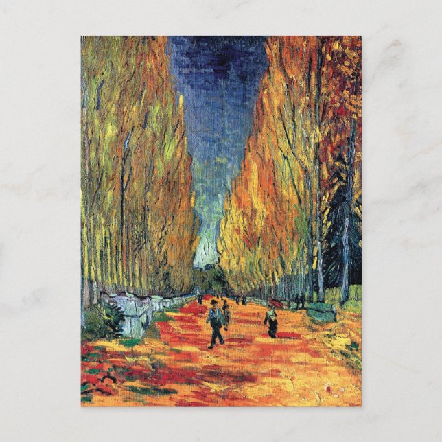 Vincent Van Gogh - Les Alyscamps Postcard (Front)