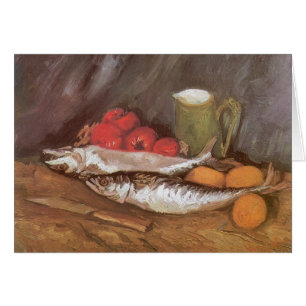 Vincent van Gogh - Mackerels, Lemons and Tomatoes