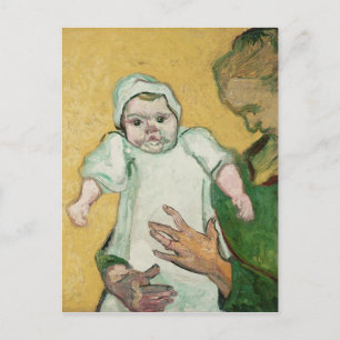 Vincent van Gogh   Madame Roulin and her baby Postcard