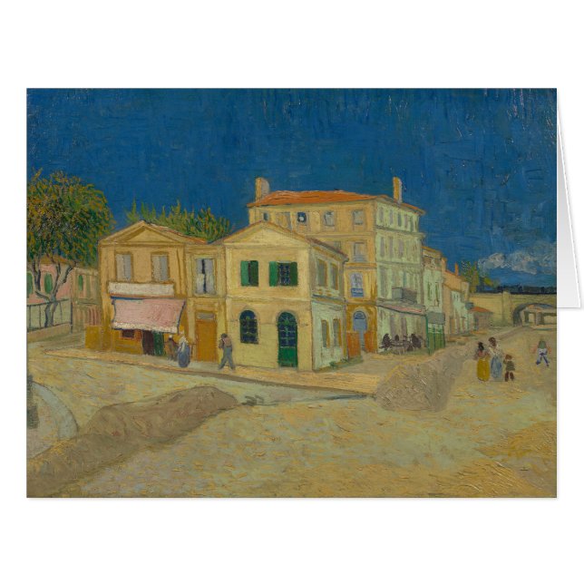 Vincent Van Gogh, Maison Jaune, Rue (Devant horizontal)