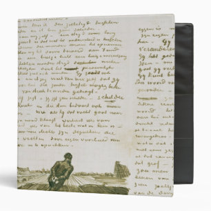 Vincent van Gogh   Man pulling a harrow Binder