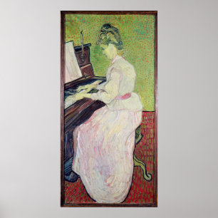 Vincent van Gogh   Marguerite Gachet at the Piano Poster