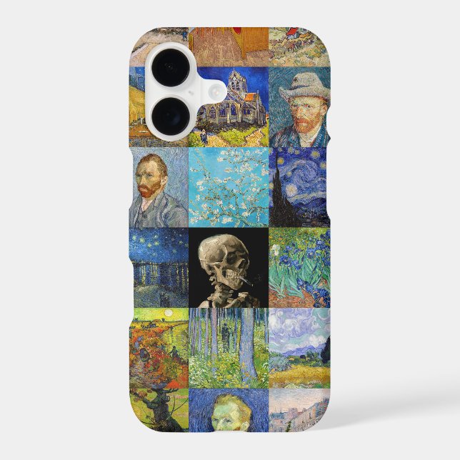 Vincent van Gogh - Masterpieces Mosaic Patchwork (Back)