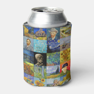 Vincent van Gogh - Masterpieces Mosaic Patchwork Can Cooler
