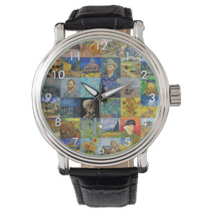 Vincent van Gogh - Masterpieces Mosaic Patchwork Watch