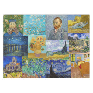 Vincent Van Gogh - Masterpieces Patchwork Tablecloth