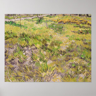 Vincent van Gogh Meadow with Butterflies, 1890 Poster