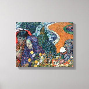 Vincent Van Gogh - Memory Of The Garden At Etten Canvas Print