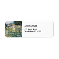 Vincent van Gogh - Miss Gachet dans son jardin