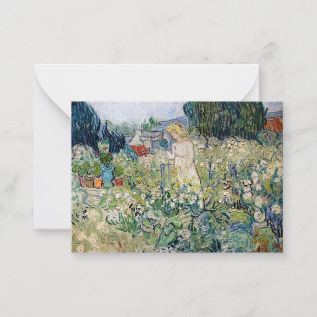 Vincent van Gogh - Miss Gachet in her Garden Card (Front)