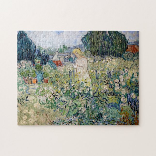 Vincent van Gogh - Miss Gachet in her Garden Jigsaw Puzzle (Horizontal)