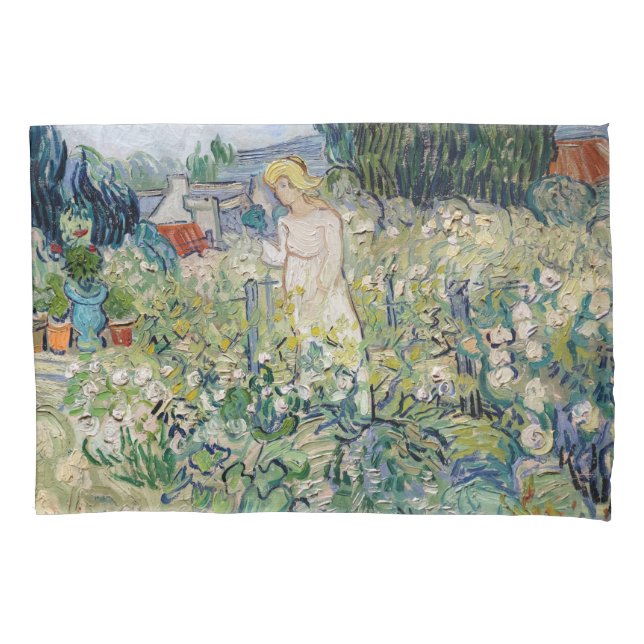 Vincent van Gogh - Miss Gachet in her Garden Pillowcase (Front)