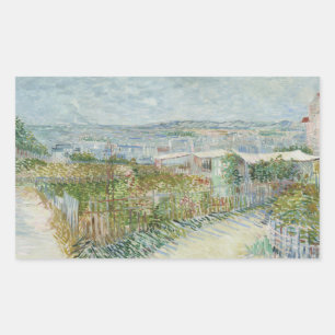 Vincent van Gogh - Montmartre: Behind the Moulin Sticker