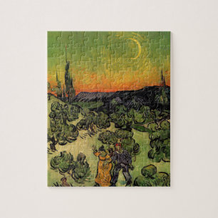 Vincent Van Gogh Moonlit Landscape Jigsaw Puzzle