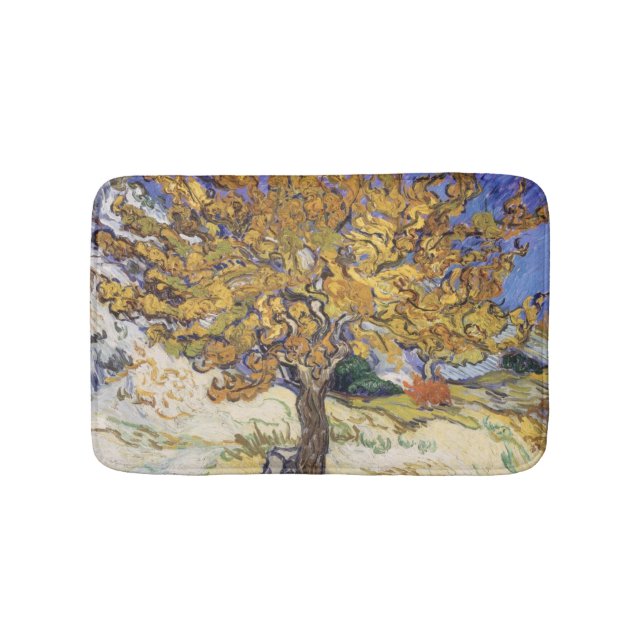 Vincent van Gogh | Mulberry Tree, 1889 Bath Mat (Front)