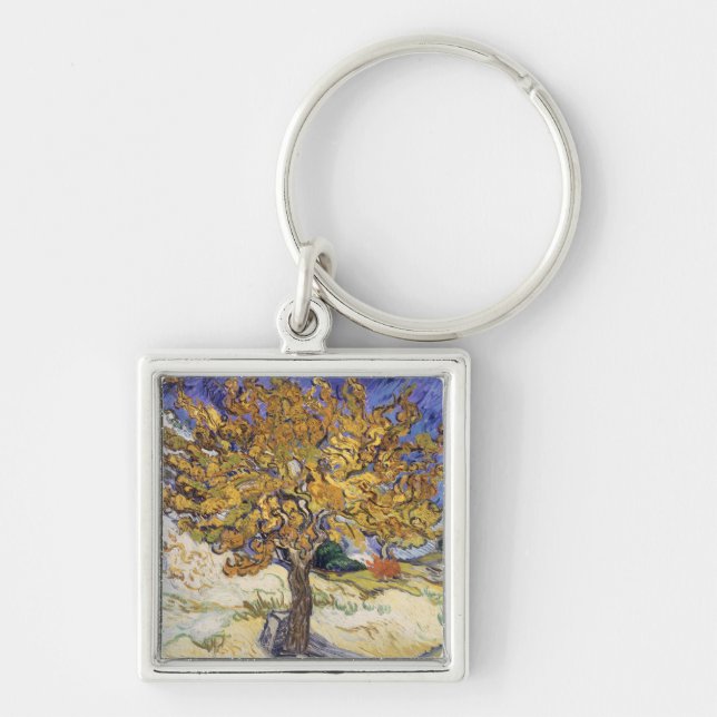 Vincent van Gogh | Mulberry Tree, 1889 Keychain (Front)
