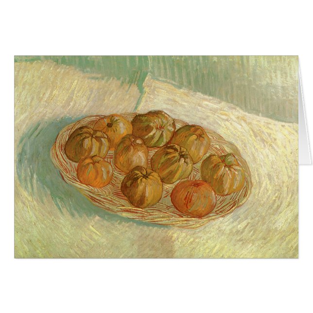 Vincent van Gogh - Nature morte Panier de pommes (Devant horizontal)