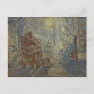 Vincent van Gogh - Night (after Millet) Postcard