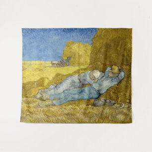 Vincent Van Gogh - Noon, Rest from work / Siesta Tapestry