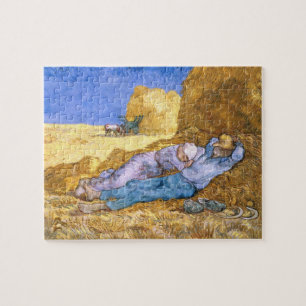 Vincent van Gogh   Noon, The Siesta, after Millet Jigsaw Puzzle