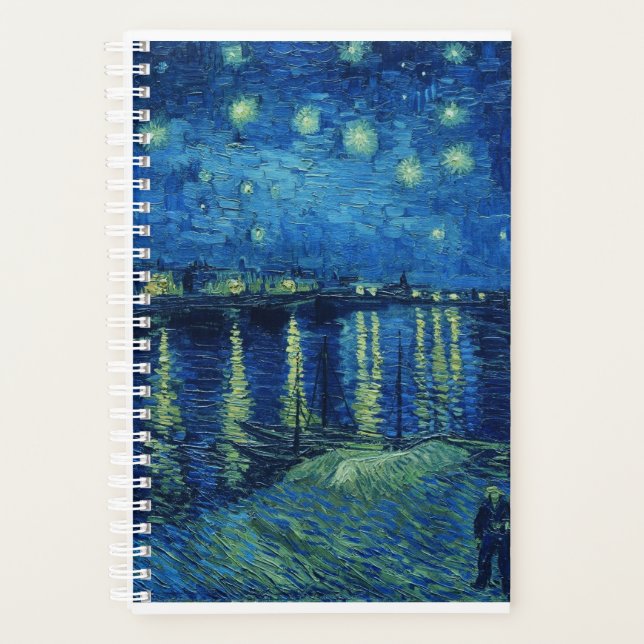 Vincent Van Gogh - Nuit étoilée sur le Rhône (Devant)