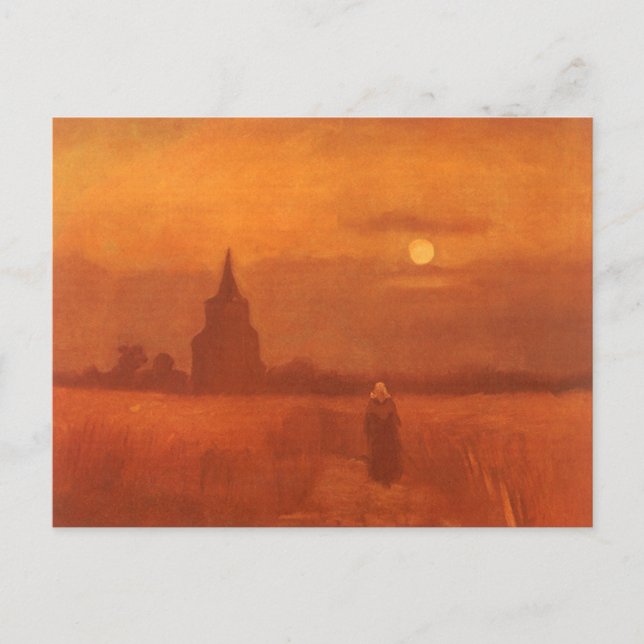 Vincent van Gogh - Old Tower in the Fields Postcard (Front)