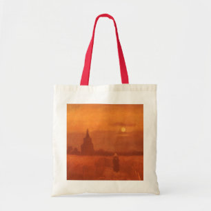 Vincent van Gogh - Old Tower in the Fields Tote Bag