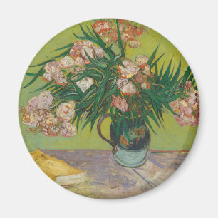 Vincent Van Gogh Oleander flower painting Magnet