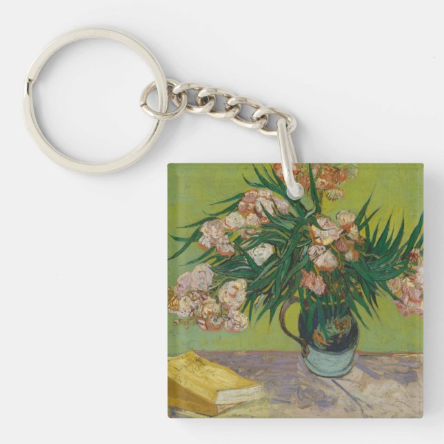 Vincent Van Gogh | Oleanders Keychain (Front)