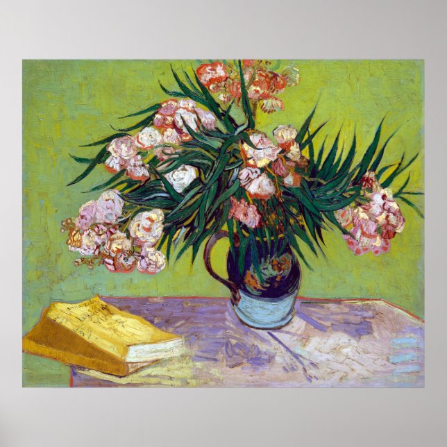 Vincent van Gogh Oleanders Poster (Front)