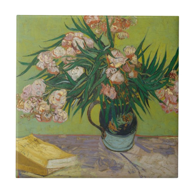 Vincent Van Gogh | Oleanders Tile (Front)