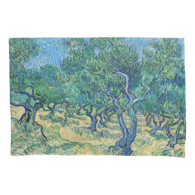Vincent van Gogh - Olive Grove Pillowcase (Front)