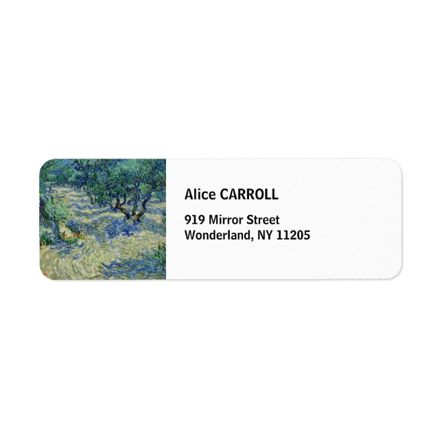 Vincent van Gogh - Olive Orchard (Devant)