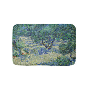 Vincent van Gogh - Olive Orchard Bath Mat