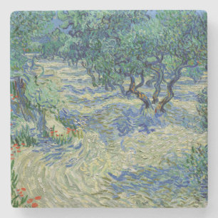 Vincent van Gogh - Olive Orchard Stone Coaster
