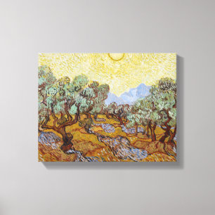 Vincent van Gogh   Olive Trees, 1889 Canvas Print