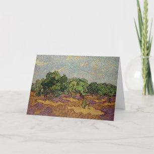 Vincent van Gogh - Olive Trees Card