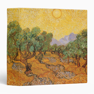Vincent van Gogh - Olive Trees, Yellow Sky and Sun Binder