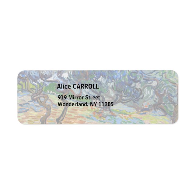 Vincent van Gogh - Oliviers : Ciel bleu vif (Devant)