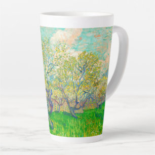 Vincent van Gogh Orchard in Blossom Latte Mug