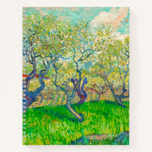 Vincent van Gogh Orchard in Blossom Notebook