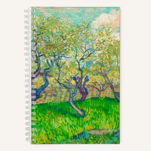 Vincent van Gogh Orchard in Blossom Notebook