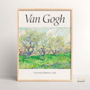 Vincent van Gogh Orchards in Blossom Arles Plum Poster