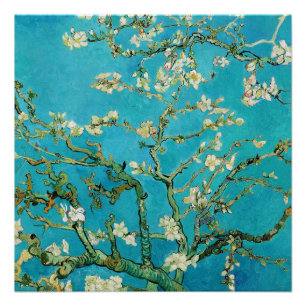 Vincent Van Gogh painting Almond Blossoms Poster
