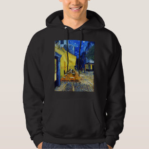 Vincent Van Gogh painting Cafe Terrace at Night Hoodie