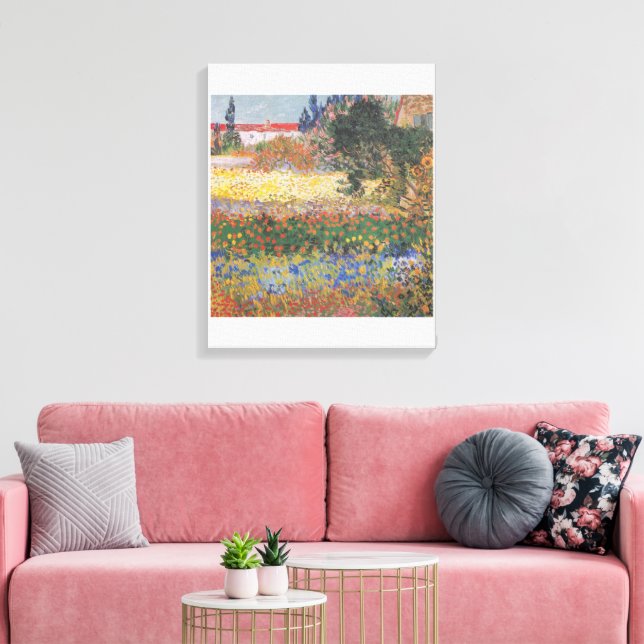 Vincent Van Gogh Painting Canvas Print (Insitu(LivingRoom))