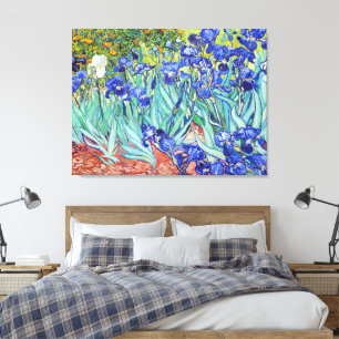 Vincent Van Gogh painting Irises Canvas Print