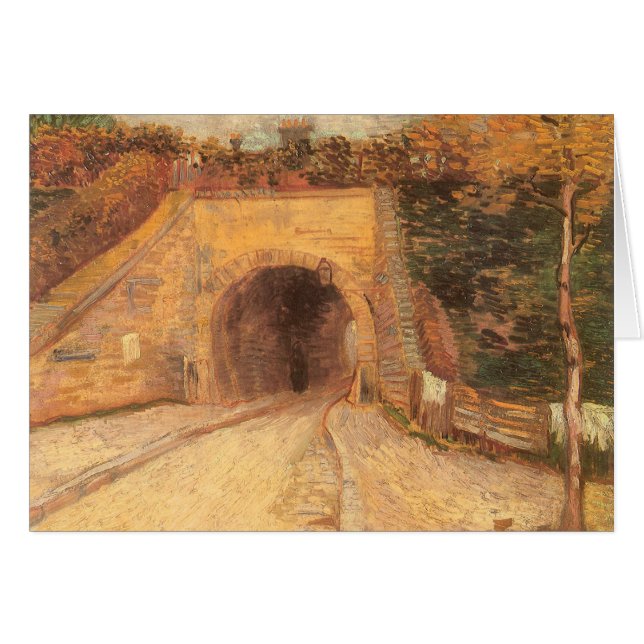 Vincent van Gogh - Passerelle, Viaduc (Devant horizontal)